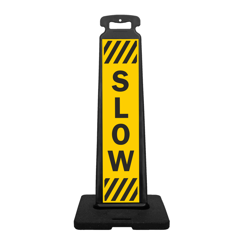 Traffic Vertical Panel Sign - SLOW