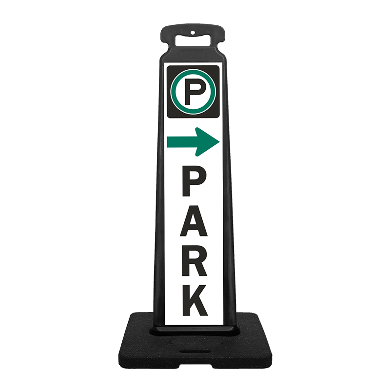 Parking Vertical Panel Sign - PARK RIGHT
