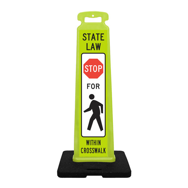 Pedestrian Crossing Vertical Panel Sign